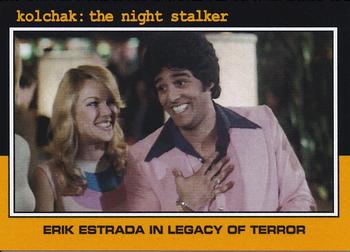 2016 RetroCards Kolchak: The Night Stalker #29 Erik Estrada in Legacy Of Terror Front