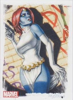 2014 Rittenhouse Marvel: Dangerous Divas 2 - Marvel Originals Artifex #18 Mystique: Liar Front