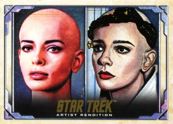 2021 Rittenhouse Women of Star Trek Art & Images - Artist Rendition #AR19 Ilia Front