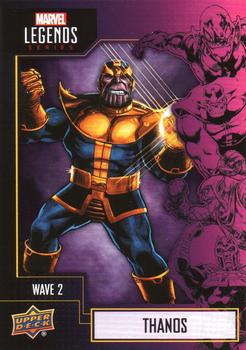 2021 Upper Deck Marvel Legends (Gamestop) #30 Thanos Front