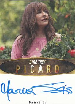 2021 Rittenhouse Star Trek: Picard Season One - Archive Box Autographs #NNO Marina Sirtis Front