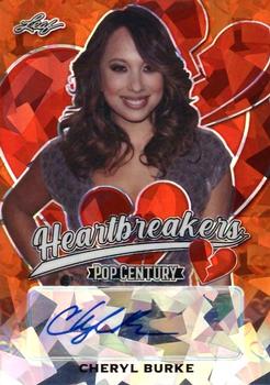 2021 Leaf Metal Pop Century - Heartbreakers Autographs Crystals Orange #H-CB1 Cheryl Burke Front
