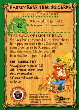 1996 Dart Smokey Bear #42 Forest Fires Burn More Than Trees Back