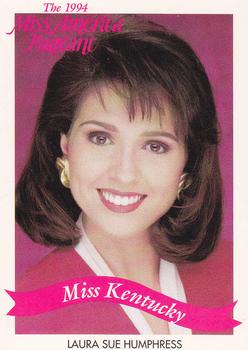 1994 Miss America Pageant Contestants #17 Laura Sue Humphress Front