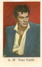 1959 Dutch Gum A Series (A Serif) #A.29 Tony Curtis Front