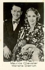 1933 Ramses Filmfotos #109 Maurice Chevalier / Marlene Dietrich Front