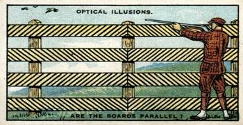 1926 Major Drapkin & Co. Optical Illusions (Small) #19 Are the Boards Parallel Front