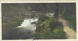 1926 Cavanders Army Club Cigarettes River Valleys (Small) #4 Watersmeet Bridge, Lynmouth Front
