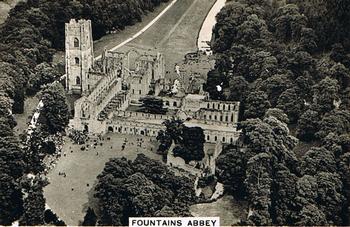1936 Pattreiouex Sights of Britain #25 Fountains Abbey Front