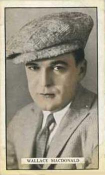 1926 Gallaher Cinema Stars #14 Wallace MacDonald Front
