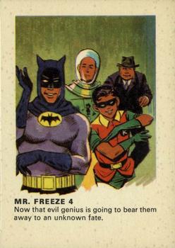 1966 Weeties / Rice Krinkles Batman #NNO Mr. Freeze 4 Front