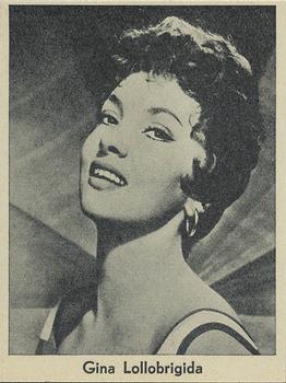 1960 Val Gum VTG Movie Photo Cards #NNO Gina Lollobrigida Front