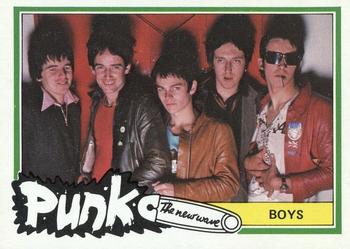 1977 Monty Gum Punk (The New Wave) #NNO Boys Front