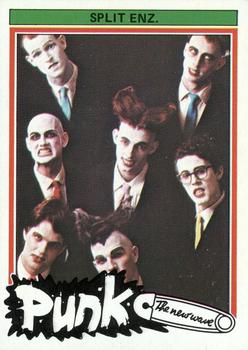 1977 Monty Gum Punk (The New Wave) #NNO Split Enz Front