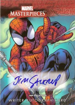 2008 Upper Deck Marvel Masterpieces 3 - Writer Autographs #JS Jim Salicrup Front