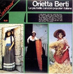 1981 Panini Discorama #110 Orietta Berti Front