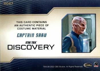 2022 Rittenhouse Star Trek: Discovery Season Three - Relics #RC47 Captain Saru Back