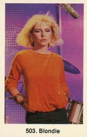 1980 Samlarsaker Popbilder (Swedish) #503 Blondie Front