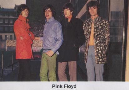 1970 Bergmann-Verlag Show-Top-Stars #138 Pink Floyd Front
