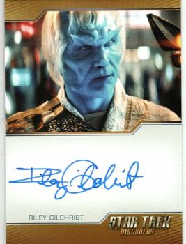 2022 Rittenhouse Star Trek: Discovery Season Three - Autographs (Brown Border Design) #NNO Riley Gilchrist Front