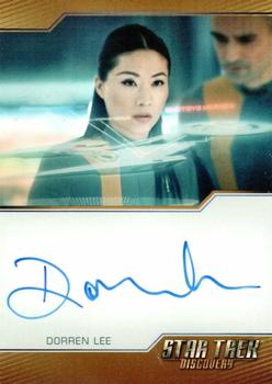 2022 Rittenhouse Star Trek: Discovery Season Three - Autographs (Brown Border Design) #NNO Dorren Lee Front