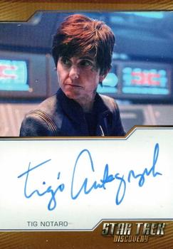 2022 Rittenhouse Star Trek: Discovery Season Three - Autographs (Brown Border Design) #NNO Tig Notaro Front