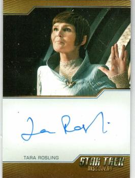 2022 Rittenhouse Star Trek: Discovery Season Three - Autographs (Brown Border Design) #NNO Tara Rosling Front
