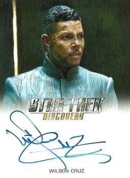 2022 Rittenhouse Star Trek: Discovery Season Three - Autographs (Full Bleed Design) #NNO Wilson Cruz Front