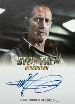 2022 Rittenhouse Star Trek: Discovery Season Three - Autographs (Full Bleed Design) #NNO Christopher Heyerdahl Front