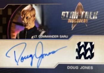 2022 Rittenhouse Star Trek: Discovery Season Three - Autographed Relics #NNO Doug Jones Front