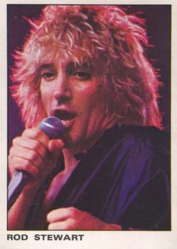 1980 Panini Rock & Pop Collection Stickers #50 Rod Stewart Front