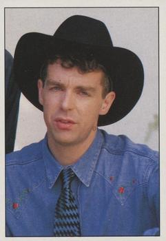 1987 Panini The Smash Hits Collection (UK) #128 Neil Tennant Front