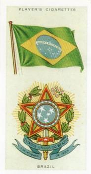 1996 Card Collectors Society 1936 Player's National Flags and Arms (Reprint) #6 Brazil Front