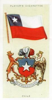 1996 Card Collectors Society 1936 Player's National Flags and Arms (Reprint) #9 Chile Front