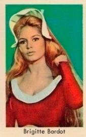 1967 TV67 Popbilder (Dutch Gum Unnumbered) #NNO Brigitte Bardot Front