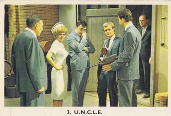 1966 Monty Gum TV Shows (Series 1) #3 Man From U.N.C.L.E. Front