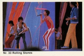 1980 Heinerle Star Parade #33 Rolling Stones Front