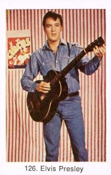 1979 Samlarsaker Popbilder (Swedish) #126 Elvis Presley Front