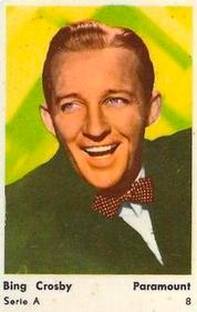1958 Dutch Gum Serie A #8 Bing Crosby Front