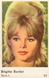 1960 Dutch Gum Serie L #23 Brigitte Bardot Front