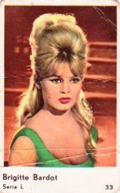 1960 Dutch Gum Serie L #33 Brigitte Bardot Front