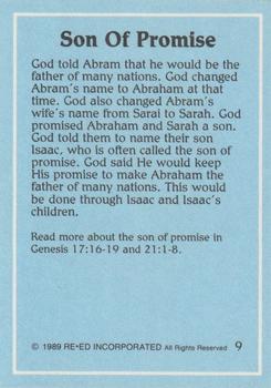 1989 Re-Ed Bible - Abram #9 Son of Promise Back