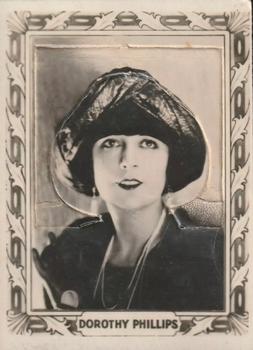 1927 BAT Stars of Filmland (Blank Back) #NNO Dorothy Phillips Front