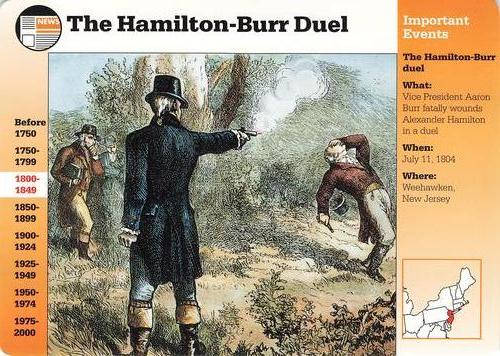 1994-01 Grolier Story of America #6.7 The Hamilton-Burr Duel Front