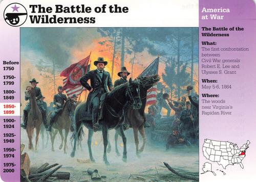 1994-01 Grolier Story of America #30.15 The Battle of the Wilderness Front