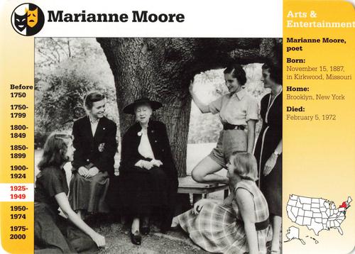 1994-01 Grolier Story of America #66.18 Marianne Moore Front