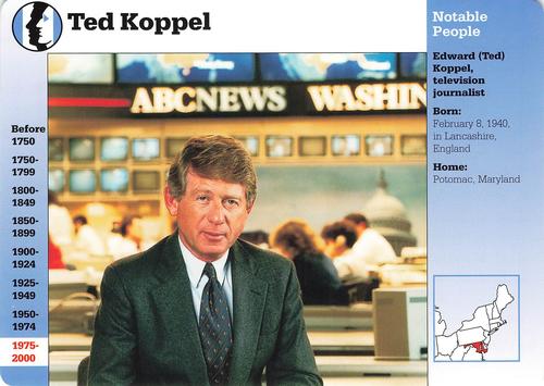 1994-01 Grolier Story of America #122.4 Ted Koppel Front