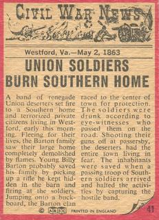 1965 A&BC Civil War News (English) #41 Protecting His Family Back