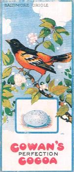 1920 Cowan’s Canadian Birds (V9) #NNO Baltimore Oriole Front