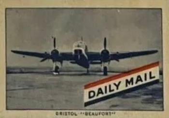 1942 Daily Mail Airplanes - Canadian Troops #NNO Bristol Beaufort Front